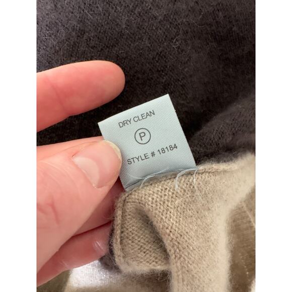 360 CASHMERE 100% Cashmere Colorblock Sweater Dress Style 18184 XS - Picture 5 of 9